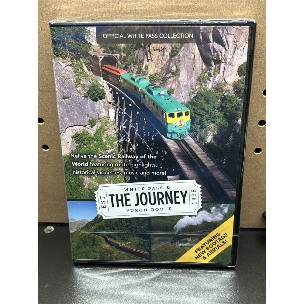 The White Pass & The Journey Yukon Route - DVD - New Sealed